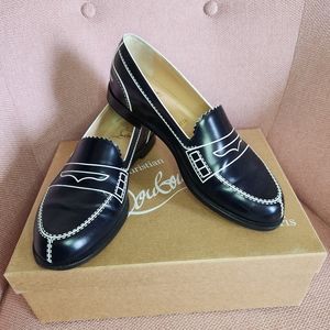 Christian Louboutin Leather Loafers 35.5